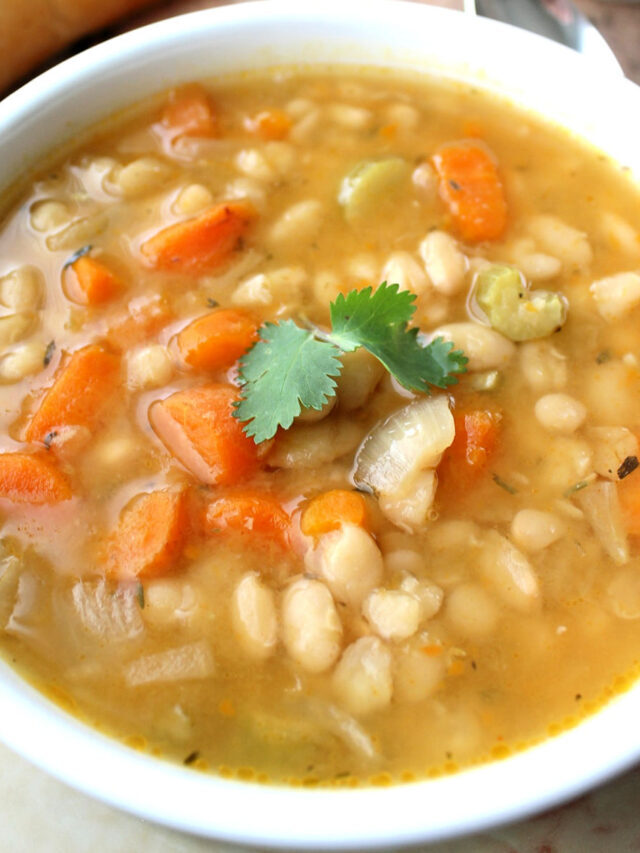 Slow Cooker Navy Bean Soup Recipe Story
