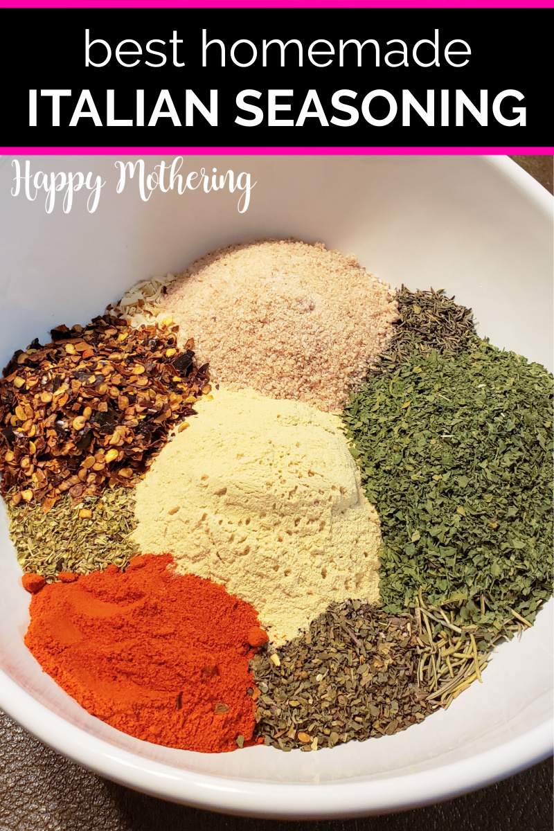 Homemade Italian Seasoning Italian Dressing Happy Mothering