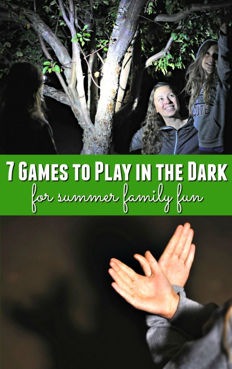 7 Games to Play in the Dark for Family Fun - Happy Mothering