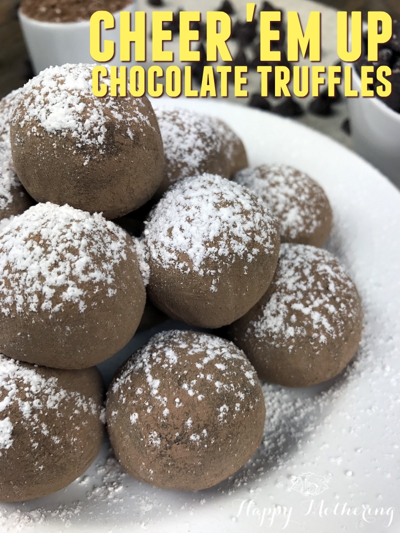 Just Add Magic Cheer 'Em Up Chocolate Truffles Recipe Happy Mothering