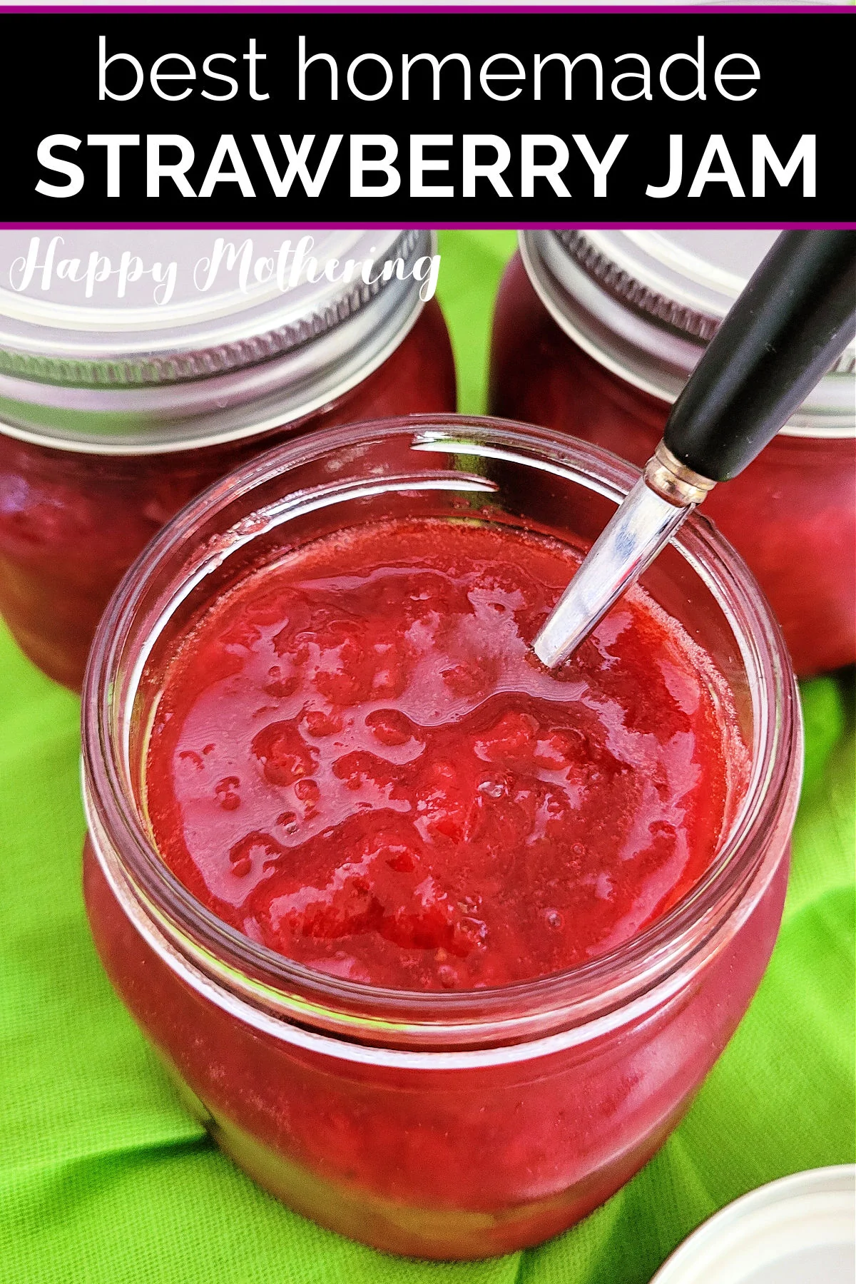 Are you looking for tips and tricks for making the best homemade strawberry jam? Learn how to make this easy small batch strawberry jam recipe without pectin and get my thoughts on uses and variations.