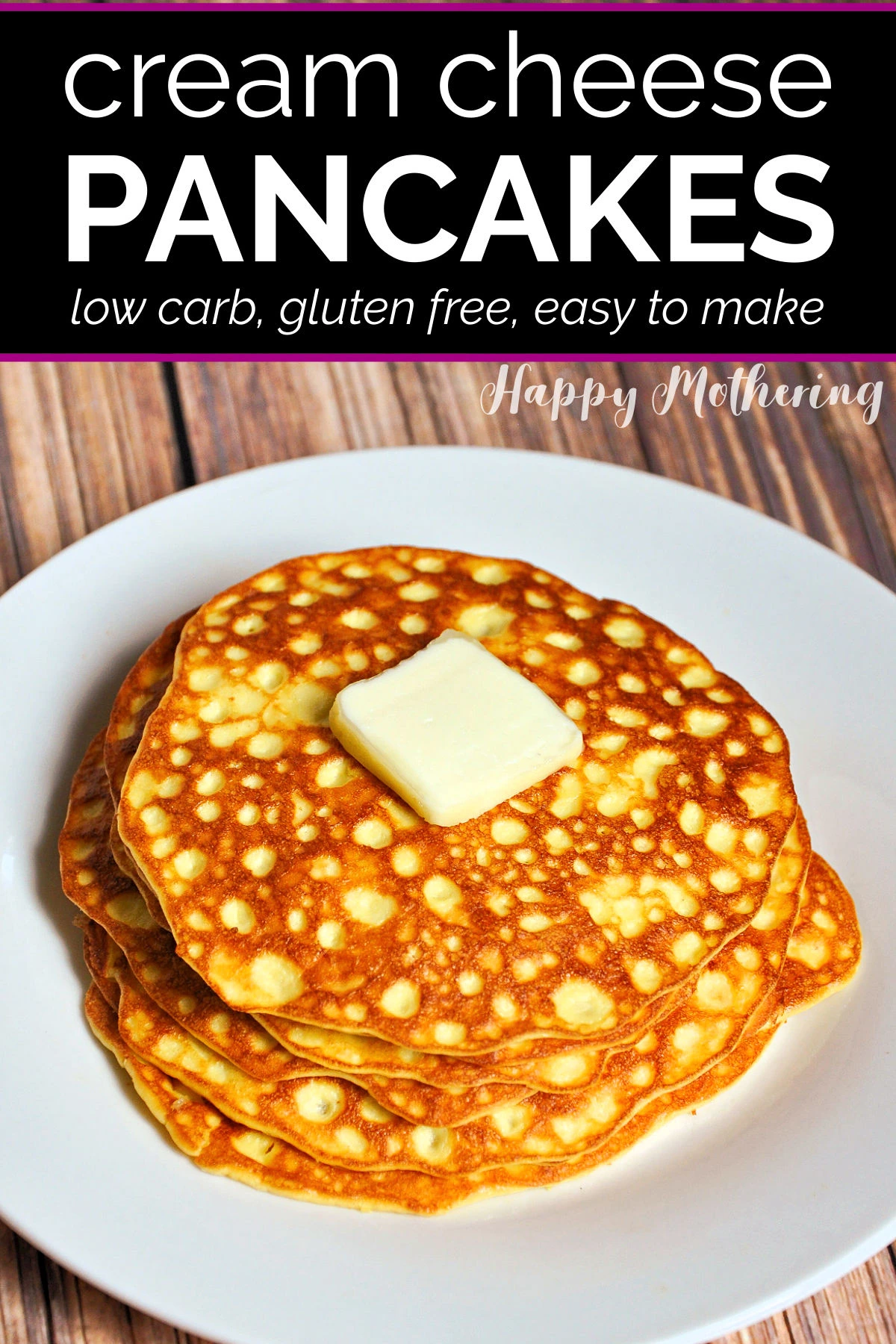 Are you trying a low carb or ketogenic diet to lose weight or improve your health? These low carb pancakes are super easy to make and adhere to a keto diet.
