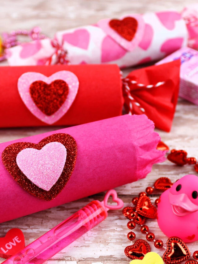 Valentine’s Day Treat Poppers Kids Craft Story