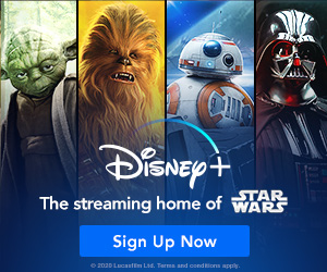 Star Wars Ad for Disney+.