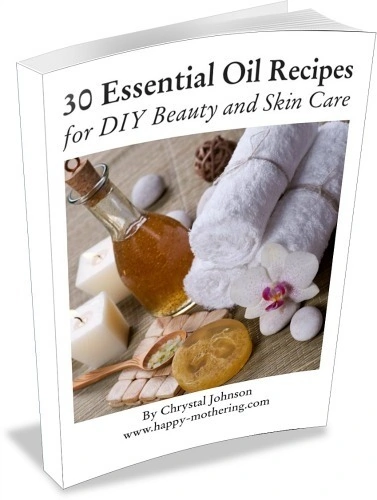 30 Essential Oil Recipes for DIY Beauty and Skincare Book Cover.